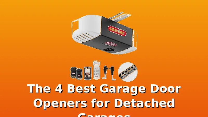 The 4 Best Garage Door Openers for Detached Garages - GarageDoorOpenerReviews review with measurements and honest opinion