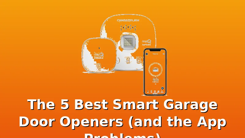The 5 Best Smart Garage Door Openers (and the App Problems) - GarageDoorOpenerReviews review with measurements and honest opinion