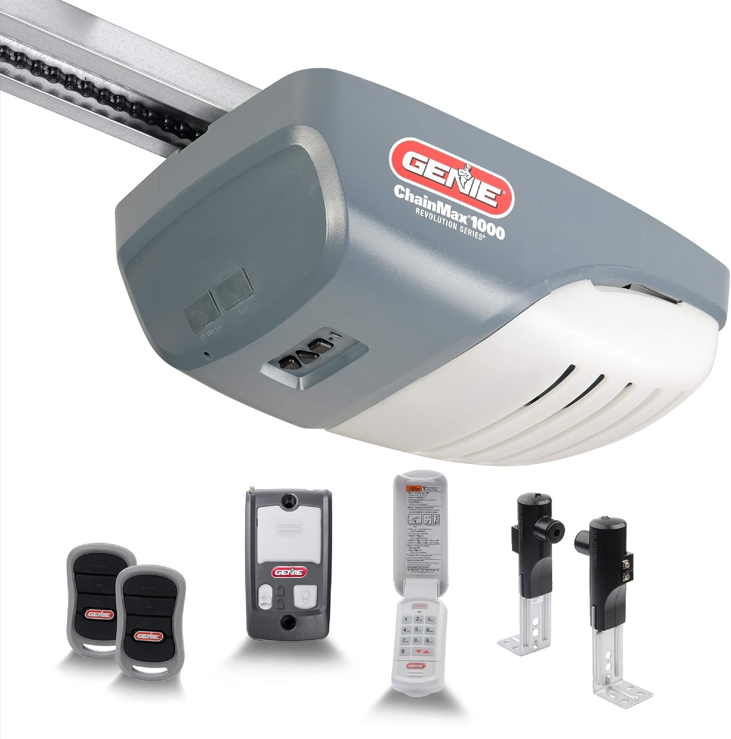 Genie 6072H-B Wall Mount Garage Door Opener with Battery Backup, Wall Mounted...